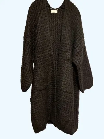 HARE 롱 기장 로우 게이지 가디건