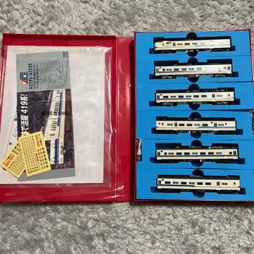 N 게이지 419계 신북륙색 철도 모형 세트 6량