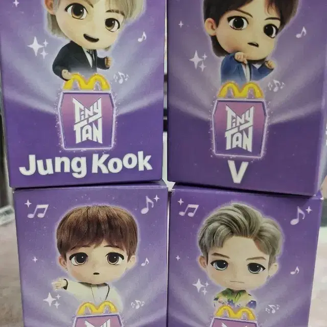 맥도날드 BTS TinyTAN 피규어 (개별)