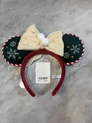 [ 미사용 새상품 ] 겨울 눈꽃 머리띠