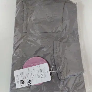 천연 면 쉬폰 하이넥 긴팔 LL 사이즈 새상품