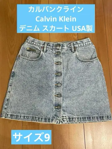 캘빈클라인 Calvin Klein 데님 스커트 USA제