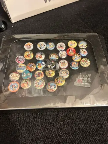 도쿄 디즈니랜드 25주년 캔뱃지 31개