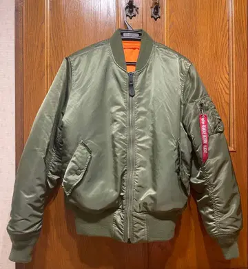 MA-1 플라이트 자켓 올리브 그린 알파 ALPHA