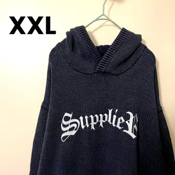 Supplier 니트 후드티 XXL