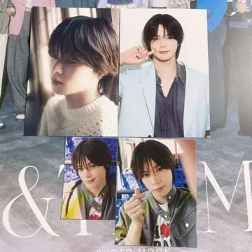 K &TEAM 포토북 CanCam 부록 카드