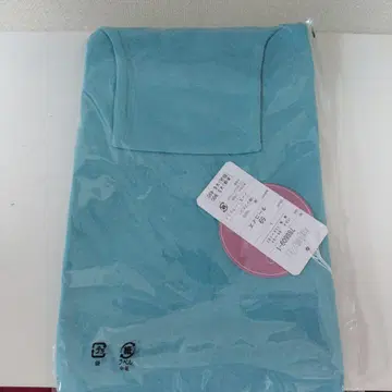 천연 면 쉬폰 하이넥 슬리브리스 타입 L 사이즈 새상품