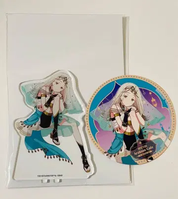 학원 아이돌 마스터 학마스 애니카페 아크릴 스탠드 코스터 시노자와 히로