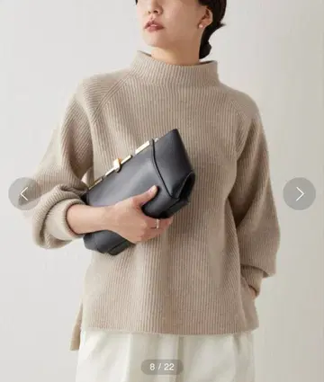 [다용도!] 새상품급 개럴개런트 리브 보틀 니트 베이지 겨울 니트