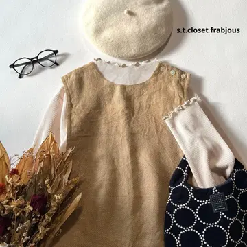 b1476* 에스티 옷장 플라비샤스 린넨 베스트