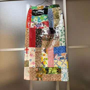 MATRIOCHKA 패치워크 타이트 스커트