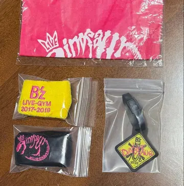 B'z DINOSAUR 다이너소어 LIVE-GYM 라이브 헬스장 굿즈