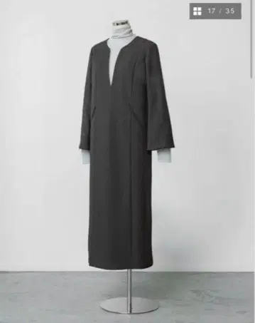 딥 넥 세트 원피스 크루레 crewre