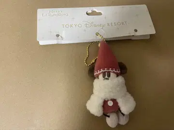 도쿄 디즈니 리조트 리루린린 봉제 인형 참 빨간색
