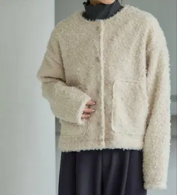 시마무라 다나카 리나 mysa closet 푸들 보아 자켓