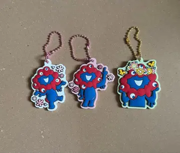 EXPO2025 미야쿠미야쿠 통통 고무 스트랩 3개 세트