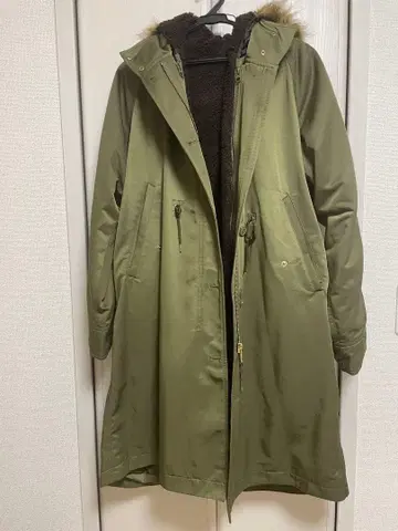 coen 모즈 코트 2way 롱 코트