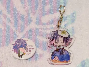 다메프리 키링 캔뱃지 메아