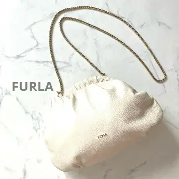 FURLA 훌라 체인 숄더백 2way 천연 가죽