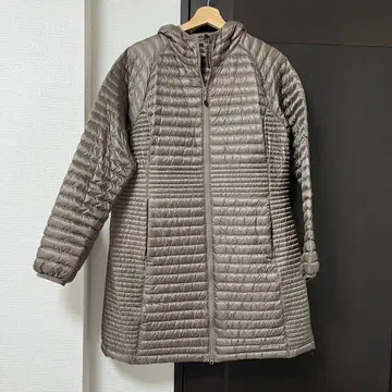 시착만 한 상품 L.L.Bean 롱 다운 자켓 브라운 엘엘빈