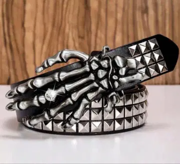 스터드 벨트 해골 스컬 y2k sk8 그런지 [ 최저가 ]