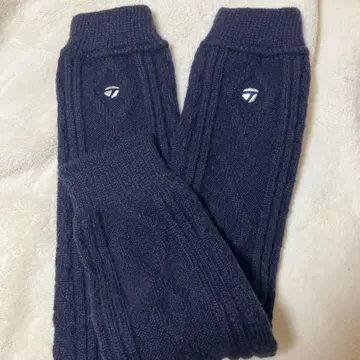 [ 미사용 ] taylormade 여성용 골프 레그 워머 니트