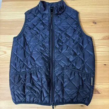 LAVENHAM 퀼팅 베스트 네이비 36