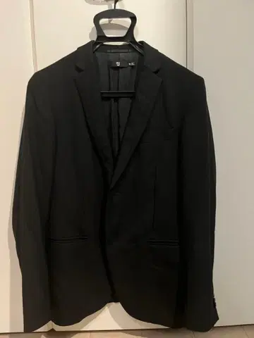 +J 울 자켓 블랙 M