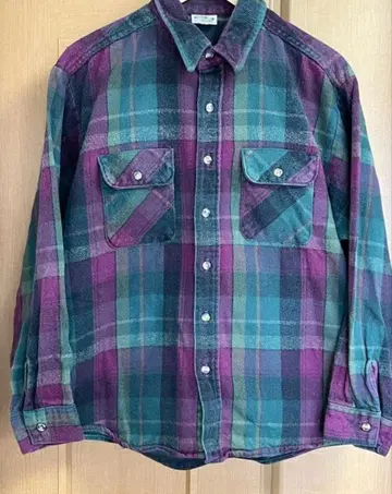 90s 파이브 브라더 빈티지 플란넬 셔츠 XL