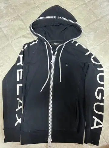 1pui1uguale3 RELAX 빅 지퍼 셋업 블랙 M