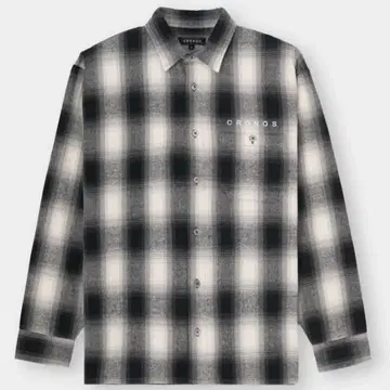 CRONOS 체크 무늬 긴팔 셔츠