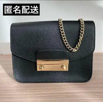 훌라 FURLA 메트로폴리스 숄더백 체인 블랙
