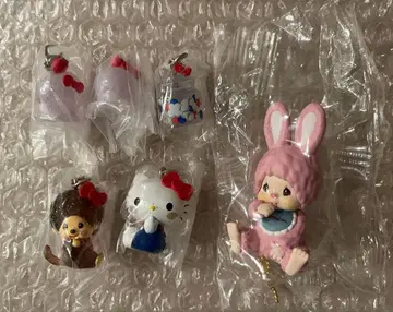 가챠 메지루시 액세서리 몬치치 헬로키티 키티 침탄