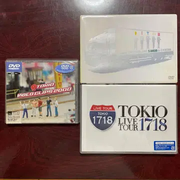 TOKIO 쟈니즈 DVD 라이브 MV집 3매 세트