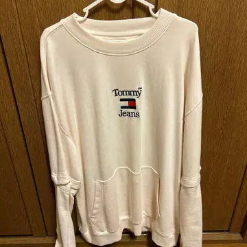 Tommy Jeans 트레이닝복 XL 크림색