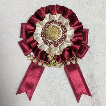 alice and the pirates 로제트 빨간색 x 골드