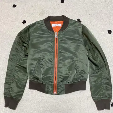 PEYTON PLACE MA-1 자켓 올리브 그린