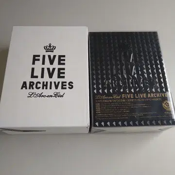 L'Arc~en~Ciel FIVE LIVE ARCHIVES DVD
