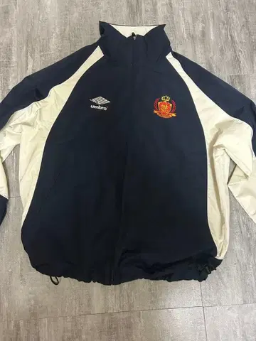 9090 x UMBRO 나일론 자켓 네이비