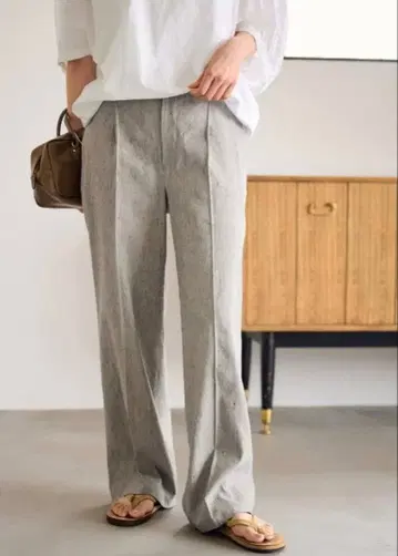 [ 2025년 구매 ] 프레임워크 린넨레이온 믹스 스트레이트 팬츠
