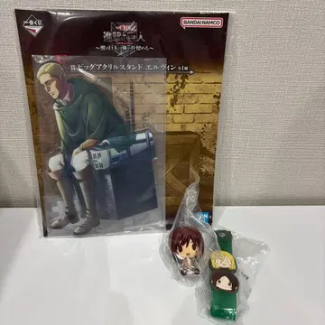 제일복권 진격의 거인 빅 아크릴 스탠드 엘빈 외 3종 세트