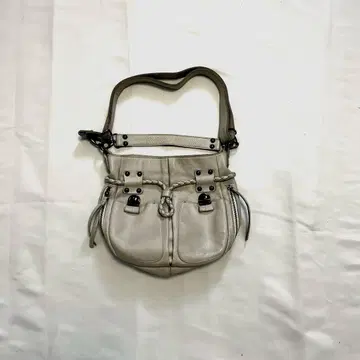 archive city white leather shoulder bag