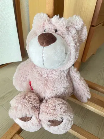 [택 포함] NICI 러브 베어 35cm 봉제 인형