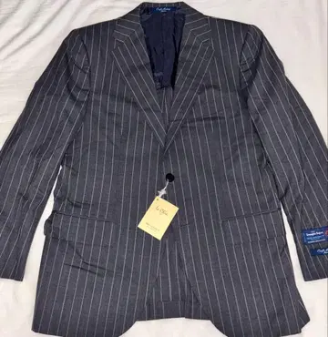 컨디션 최상 Le Chic 최고급 제냐 원단 테일러드 자켓 스트라이프 L
