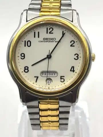 [ 작동품 새 배터리 ] SEIKO 5H23-7080 손목시계