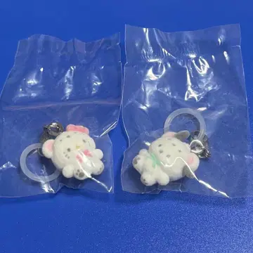 산리오 포근포근 스노우 마커 액세서리 가챠 키티 포차코