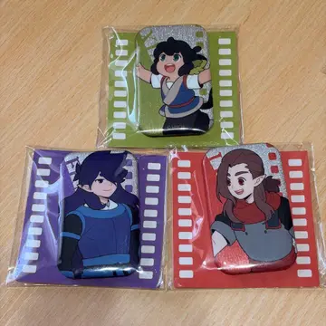 로샤오헤이센키  캔뱃지 3개 푸시 로주 샤오헤이