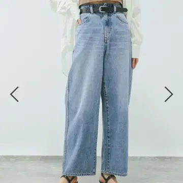 굿 데님 배기 팬츠 S 사이즈