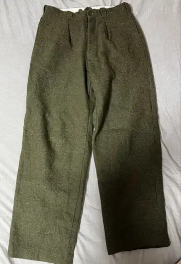 군용 슬랙스 90s 울