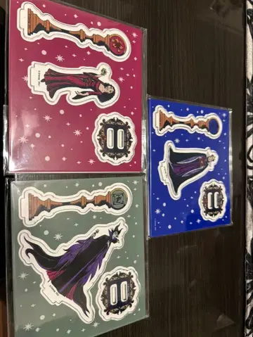 판타지 캐릭터 아크릴 스탠드 4개 세트